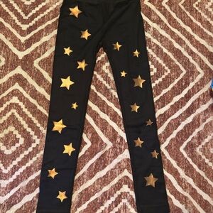 Electric Yoga Gold Star Foil Legging M/L